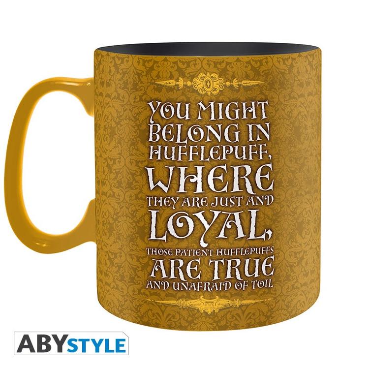 ABYstyle - Grande tasse de 460 ml  -   Wizarding World of Harry Potter hufflepuff