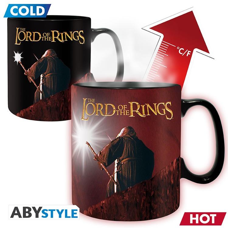 ABYstyle - Grande tasse thermo-réactive de 460 ml  -  The Lord of the Rings  -  You shall not pass