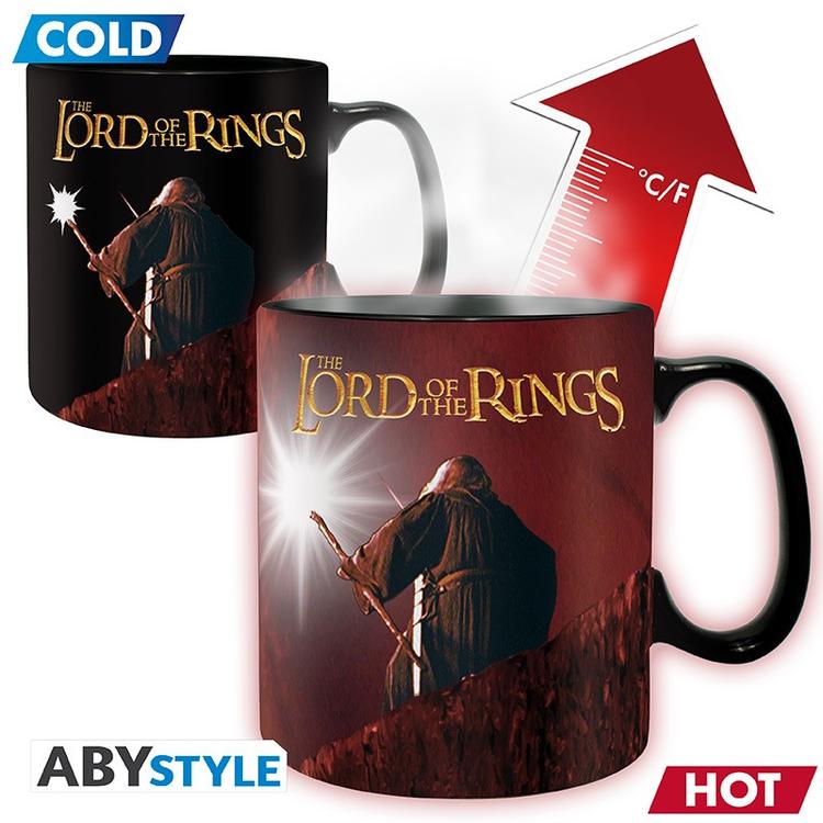 ABYstyle - Grande tasse thermo-réactive de 460 ml  -   The Lord of the Rings  -  You shall not pass