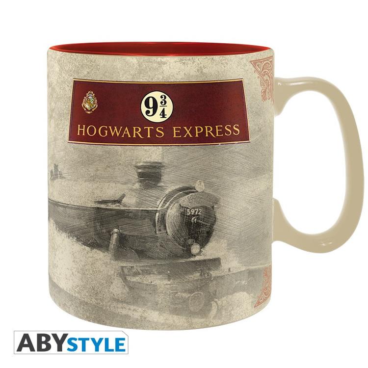 ABYstyle - Grande tasse de 460 ml  -   Wizarding World of Harry Potter  -  9 3/4 Hogwarts express