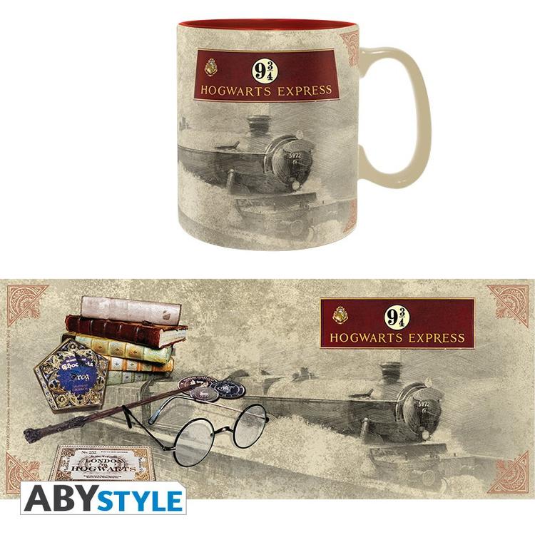 ABYstyle - Grande tasse de 460 ml  -   Wizarding World of Harry Potter  -  9 3/4 Hogwarts express