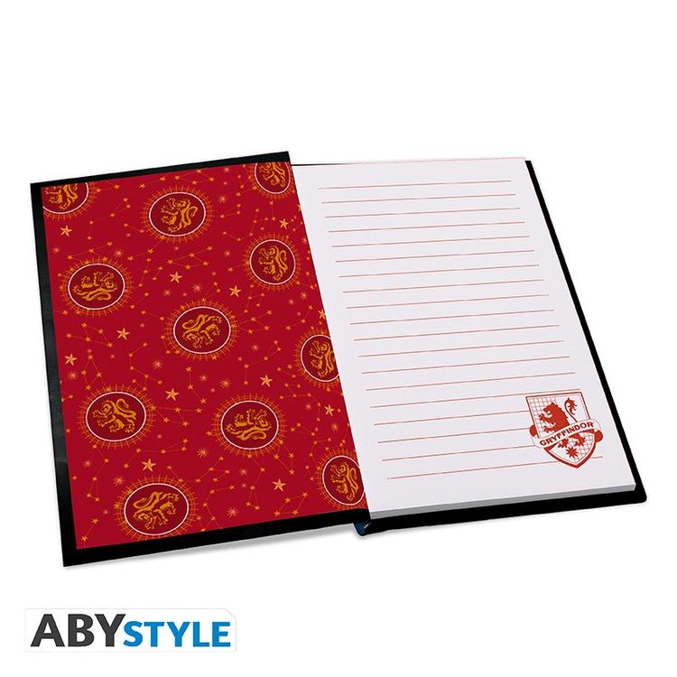 ABYstyle - Coffret Cadeau avec Tasse de 320 ml + porte-clé Harry Potter + cahier à noter Gryffindor  -  Wizarding World Harry Potter