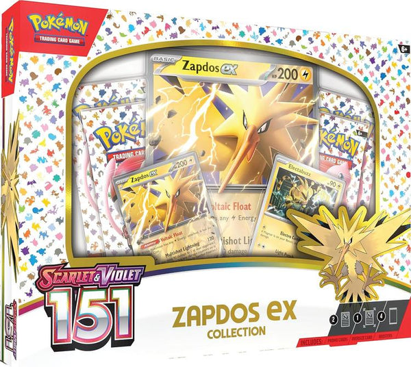Pokémon - Zapdos Ex collection box - Scarlet & Violet 151