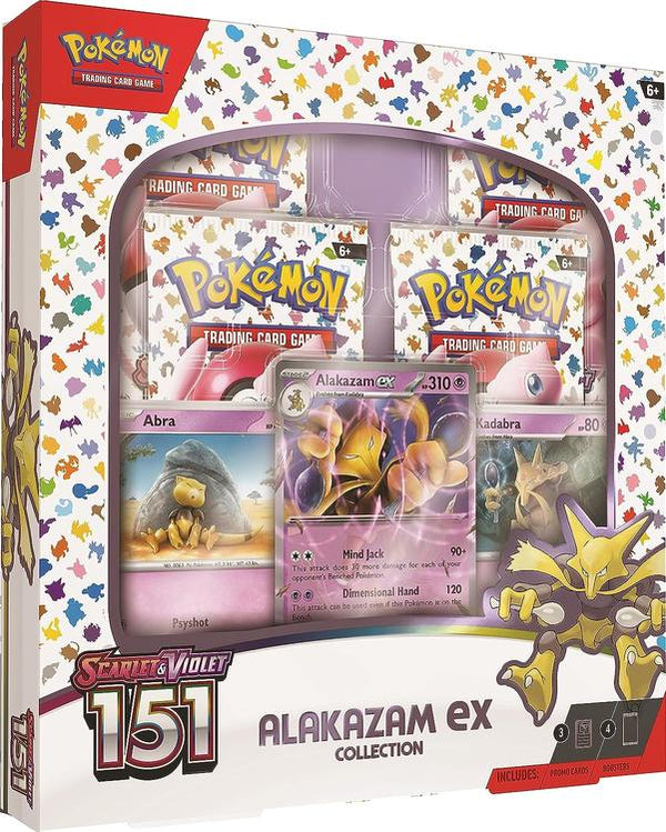 Pokémon - Alakazam Ex collection box - Scarlet & Violet 151