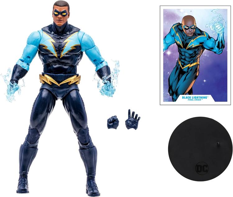 McFarlane - Gold Label collection  -  Figurine action de 17.8cm  -  DC Multiverse  -  Black Lightning Final Crisis