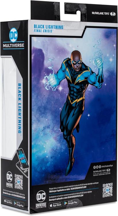 McFarlane - Gold Label collection  -  Figurine action de 17.8cm  -  DC Multiverse  -  Black Lightning Final Crisis