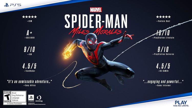 Marvel Spider-man  -  Miles Morales  ( VA )