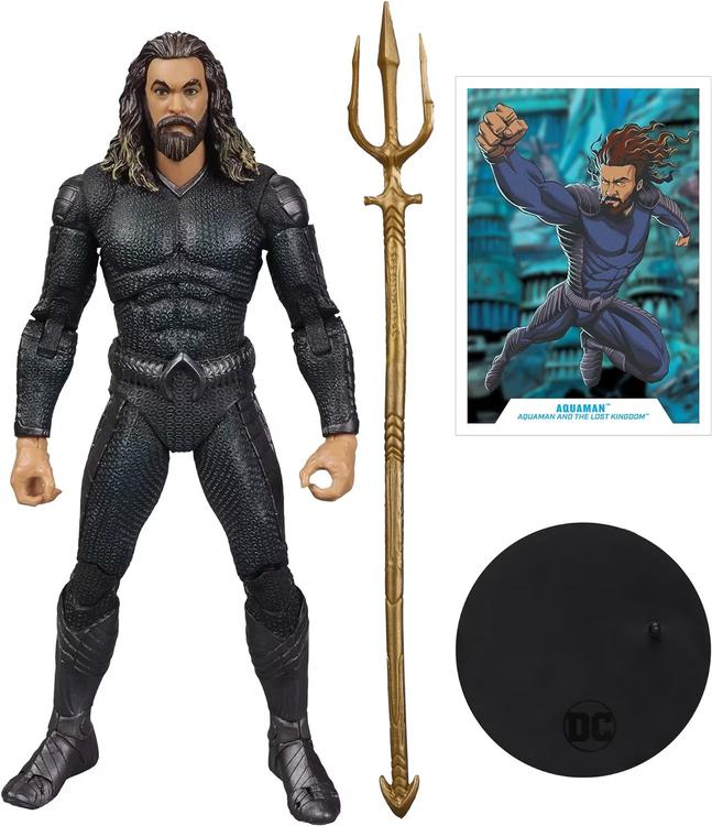 McFarlane - Figurine action de 17.8cm  -  DC Multiverse  -  Aquaman and the lost Kingdom  -  Aquaman With Stealth Suit