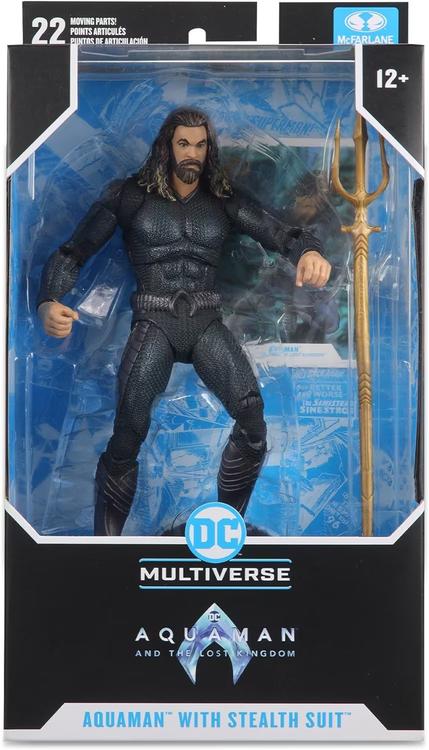 McFarlane - Figurine action de 17.8cm  -  DC Multiverse  -  Aquaman and the lost Kingdom  -  Aquaman With Stealth Suit