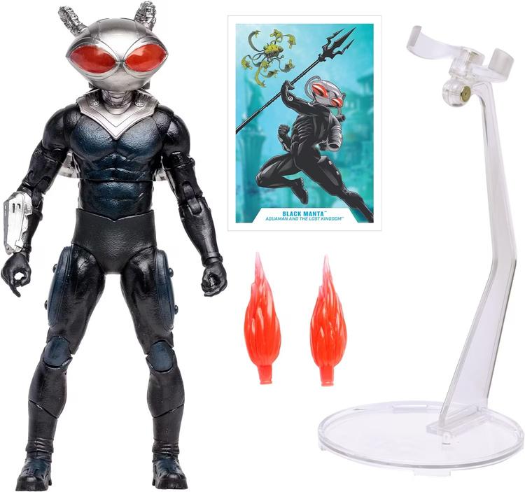 McFarlane - Figurine action de 17.8cm  -  DC Multiverse  -  Aquaman and the lost Kingdom  -  Black Manta