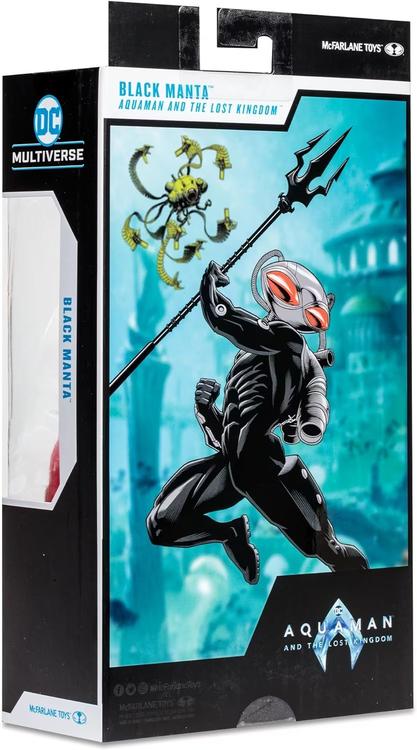 McFarlane - Figurine action de 17.8cm  -  DC Multiverse  -  Aquaman and the lost Kingdom  -  Black Manta