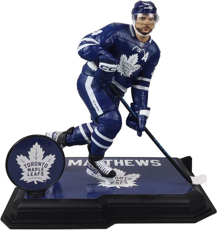 McFarlane - Figurine statue de 17.8cm  -  NHL Hockey  -  Toronto Maple Leafs  -  Matthews 34