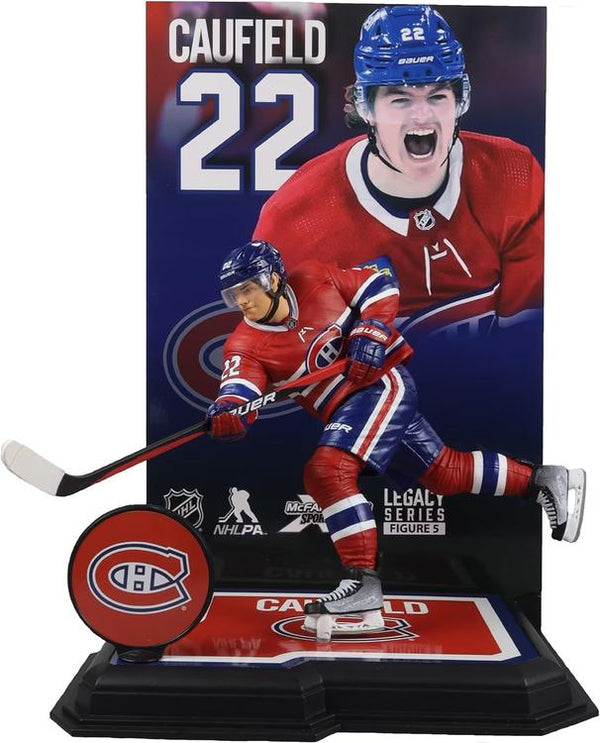 McFarlane - Figurine statue de 17.8cm  -  NHL Hockey  -  Canadiens de Montréal  -  Caufield 22