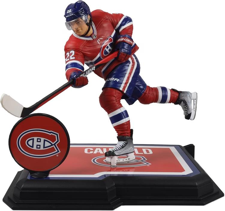 McFarlane - Figurine statue de 17.8cm  -  NHL Hockey  -  Canadiens de Montréal  -  Caufield 22