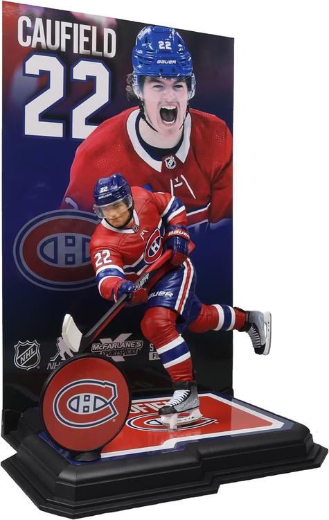 McFarlane - Figurine statue de 17.8cm  -  NHL Hockey  -  Canadiens de Montréal  -  Caufield 22