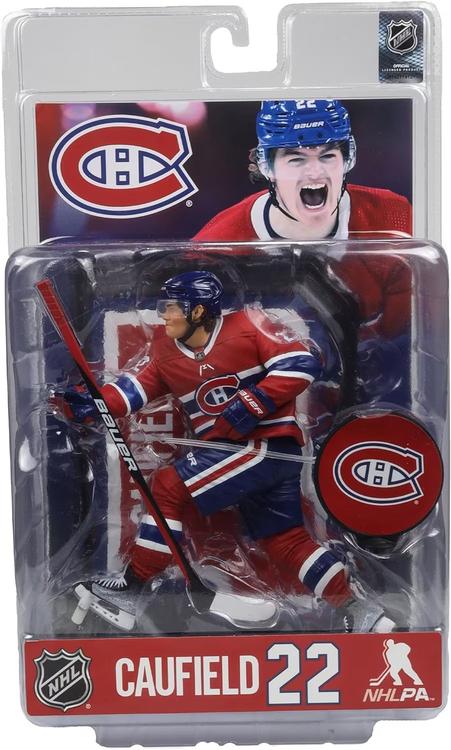 McFarlane - Figurine statue de 17.8cm  -  NHL Hockey  -  Canadiens de Montréal  -  Caufield 22