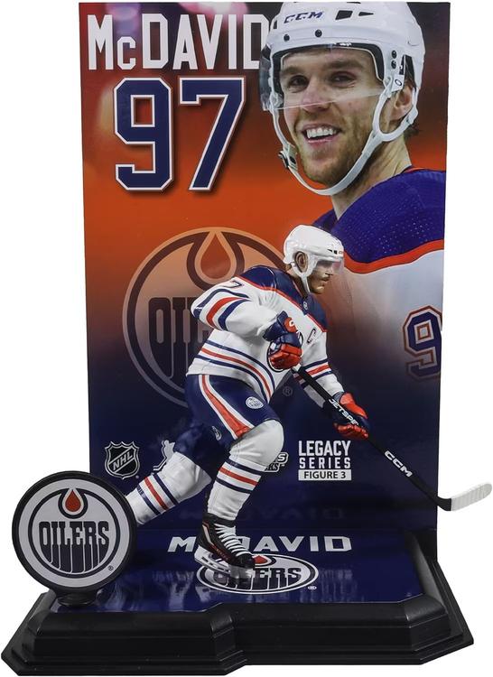 McFarlane - Figurine statue de 17.8cm  -  NHL Hockey  -  Oilers d'Edmonton  -  McDavid 97