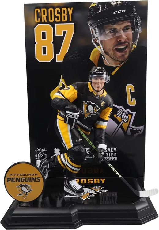 McFarlane - Figurine statue de 17.8cm  -  NHL Hockey  -  Pittsburgh Penguins  -  Crosby 87