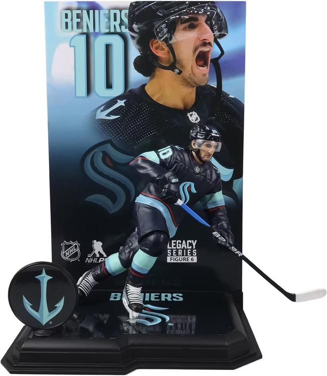 McFarlane - Figurine statue de 17.8cm  -  NHL Hockey  -  Seatle Kraken  -  Beniers 10