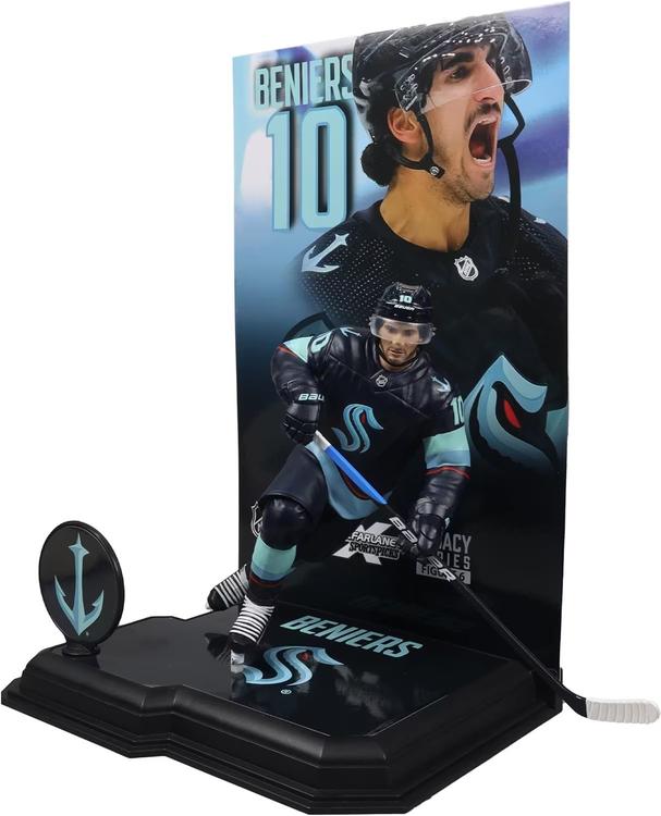 McFarlane - Figurine statue de 17.8cm  -  NHL Hockey  -  Seatle Kraken  -  Beniers 10