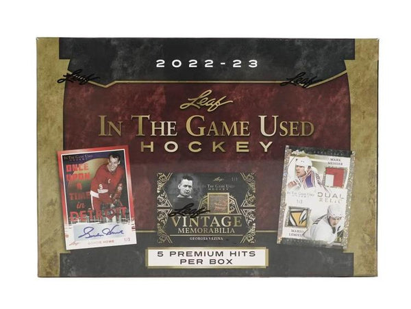 Leaf - 2022-23 In The Game Used Hockey