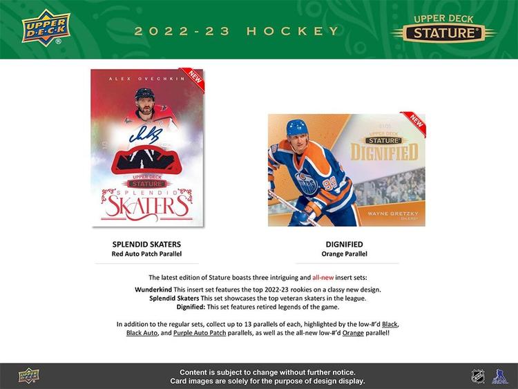 Upper Deck - Hobby Booster Box - Stature 2022-23 hockey