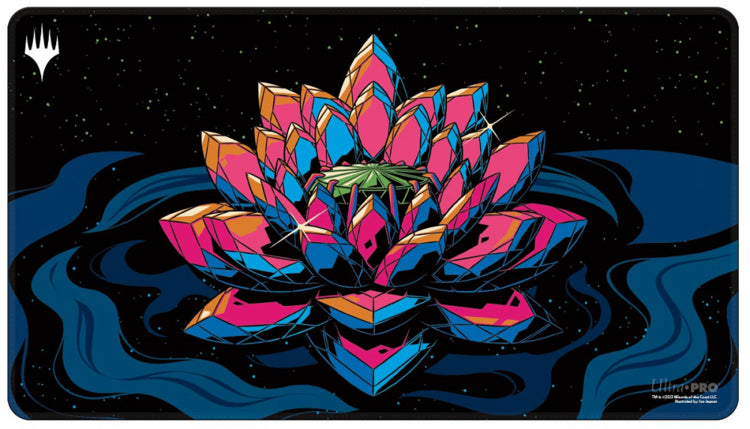 Ultra Pro Playmat - Stitched and holofoil playmat - Magic The Gathering - Commander Master - Jeweled lotus