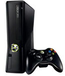 Microsoft Xbox 360 Modèle 2 (SLIM) - Noire / Chrome - 320GB (usagé)