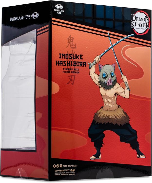 McFarlane - Figurine Statue de 30cm  - Demon Slayer  -  Inosike Hashibira