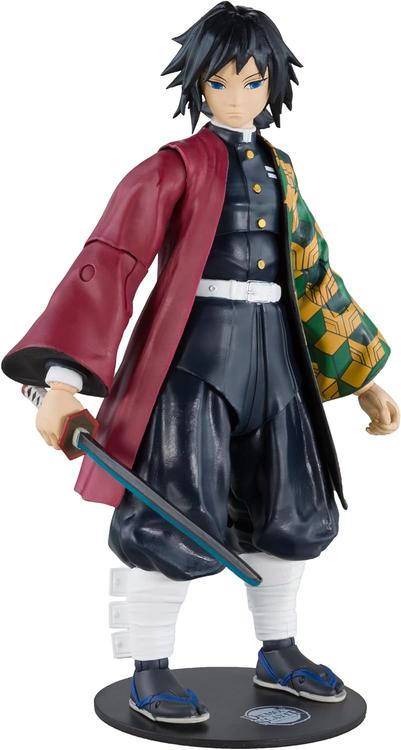 McFarlane - Figurine action de 17.8cm  -  Demon Slayer  -  Giyu Tomioka