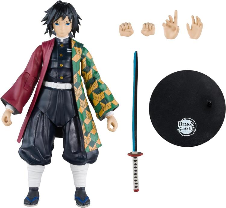 McFarlane - Figurine action de 17.8cm  -  Demon Slayer  -  Giyu Tomioka