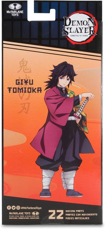McFarlane - Figurine action de 17.8cm  -  Demon Slayer  -  Giyu Tomioka