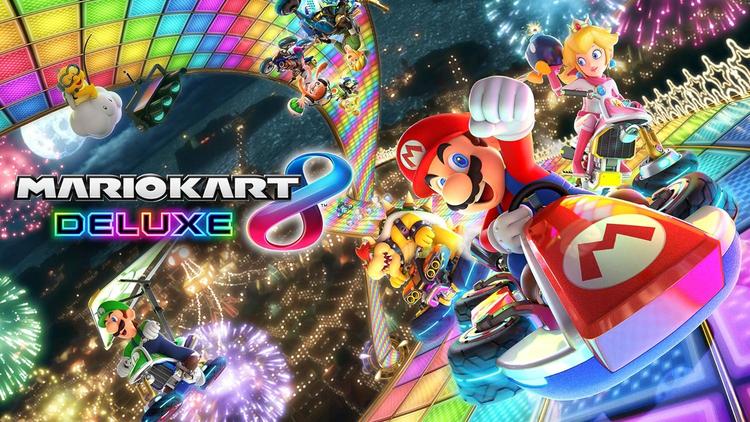 Nintendo Switch - Mario Kart 8 Deluxe download edition (neon bleu / rouge)
