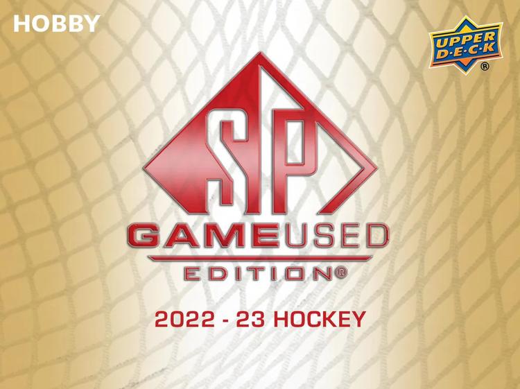 Upper Deck - Hobby Booster Box - SP Game used edition 2022-23 Hockey