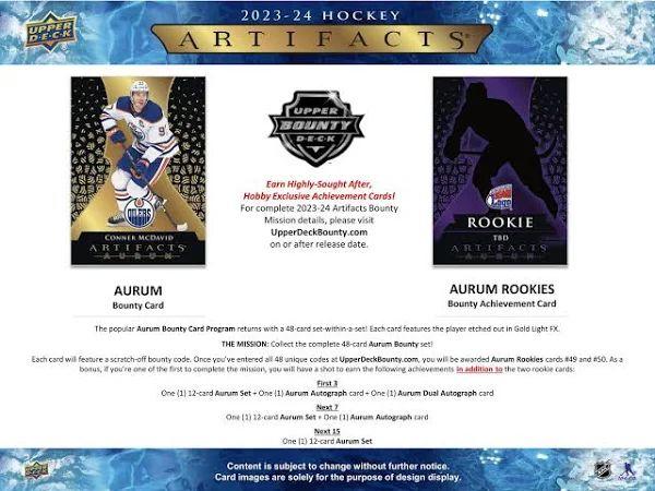 Upper Deck - Booster Hobby - Artifacts 2023-24 Hockey