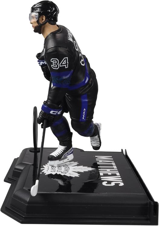 McFarlane - Gold Label collection  -  Figurine statue de 17.8cm  -  NHL Hockey  -  Toronto maple Leafs  -  Matthews 34