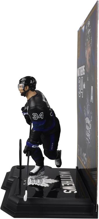 McFarlane - Gold Label collection  -  Figurine statue de 17.8cm  -  NHL Hockey  -  Toronto maple Leafs  -  Matthews 34