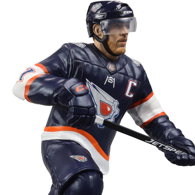 McFarlane - Gold Label collection  -  Figurine statue de 17.8cm  -  NHL Hockey  -  Oilers  -  McDavid 97