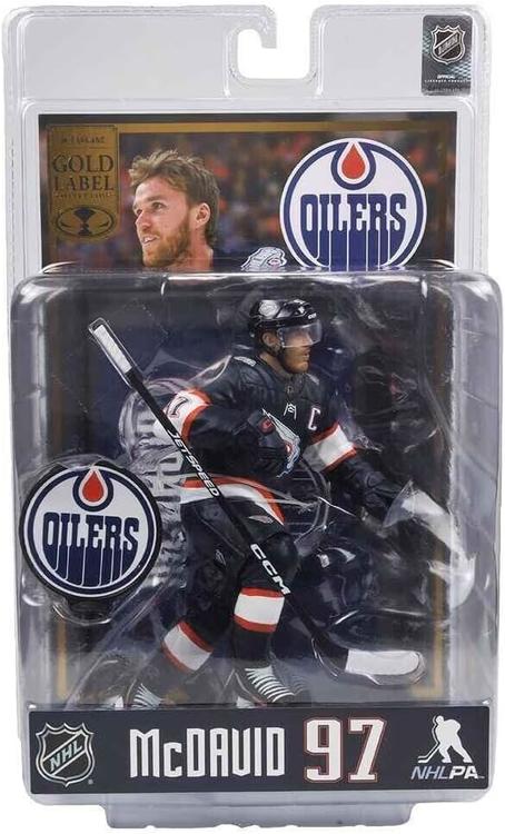 McFarlane - Gold Label collection  -  Figurine statue de 17.8cm  -  NHL Hockey  -  Oilers  -  McDavid 97