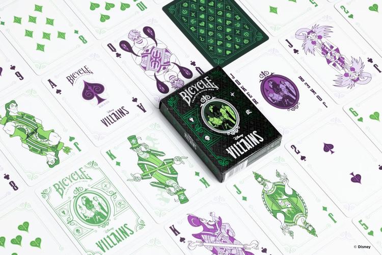 Bicycle - Cartes à jouer  -  Disney Villains