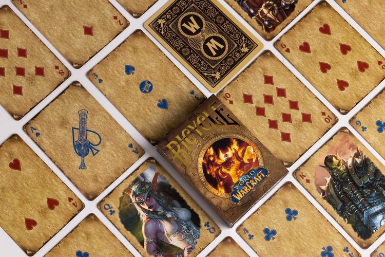 Bicycle - Cartes à jouer  -  World of Warcraft Classic edition