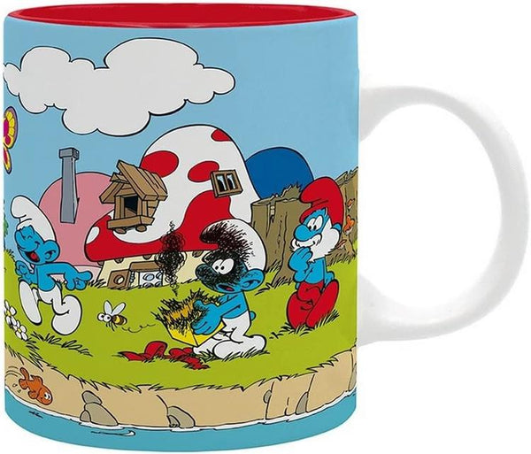 ABYstyle - Tasse de 320 ml  -   The Smurfs Happy to live!