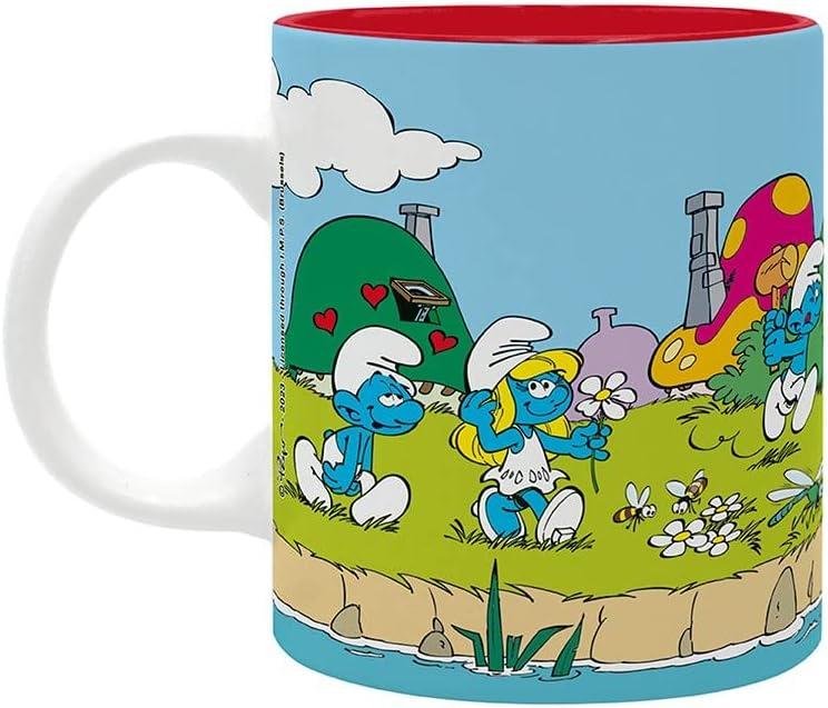 ABYstyle - Tasse de 320 ml  -   The Smurfs Happy to live!