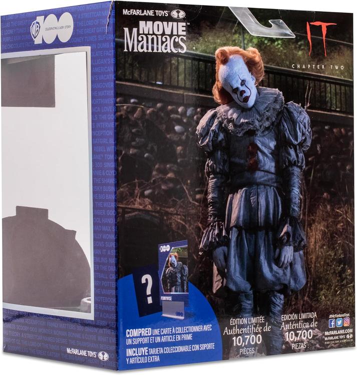 McFarlane - Movie Maniacs Authenticated Limited edition of 10,700 pieces - Figurine statue de 15.2cm  -  Pennywise