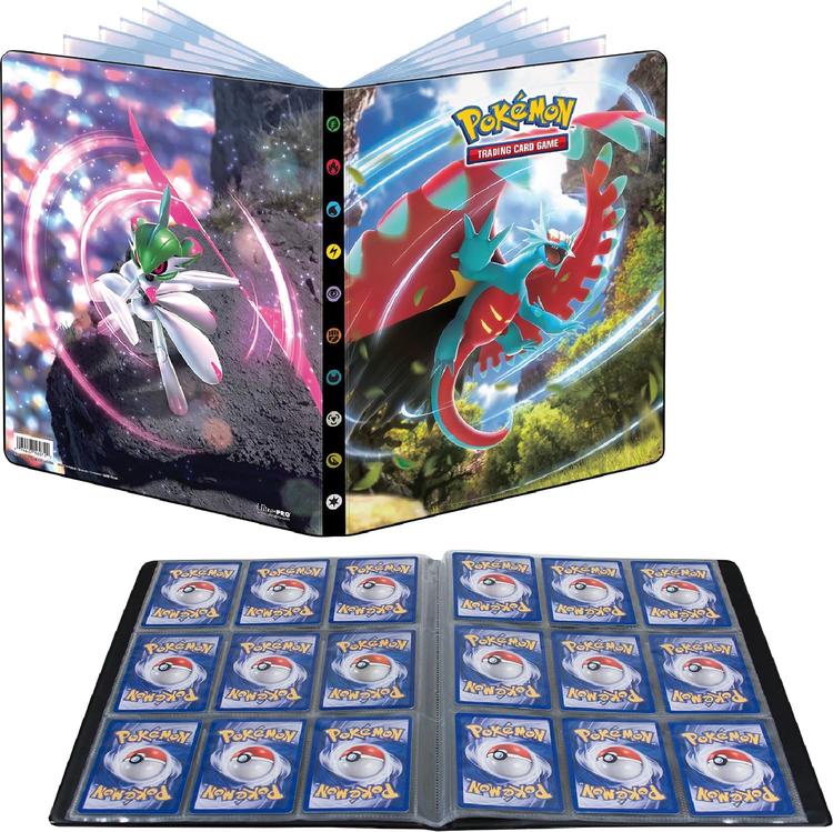 Ultra Pro - Portfolio 9 pochettes - 252 emplacements  -  Pokémon Scarlet and Violet  -  Roaring Moon and Iron Valiant