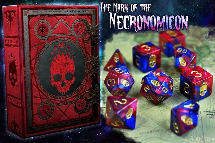 Infinite Black - Elder Dice  -  Mark of the Necronomicon