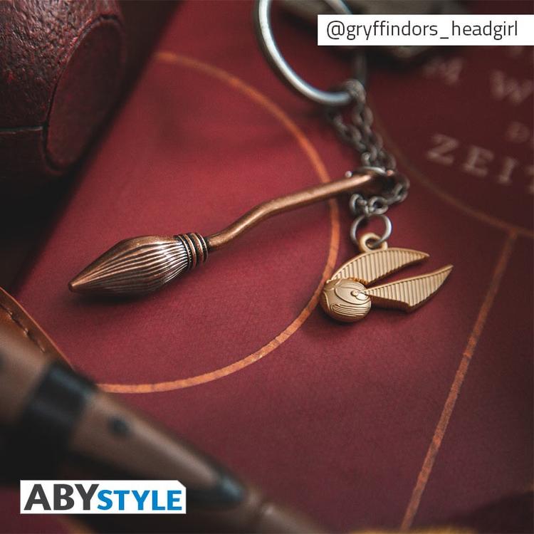ABYstyle - Porte-Clés 3d - The Wizarding World of Harry Potter  -  Nimbus 2000
