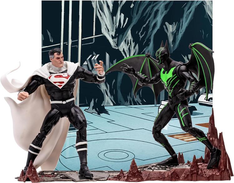 McFarlane - Figurine action de 17.8cm  -  DC Multiverse  -  Batman Beyond vs. Justice Lord Superman