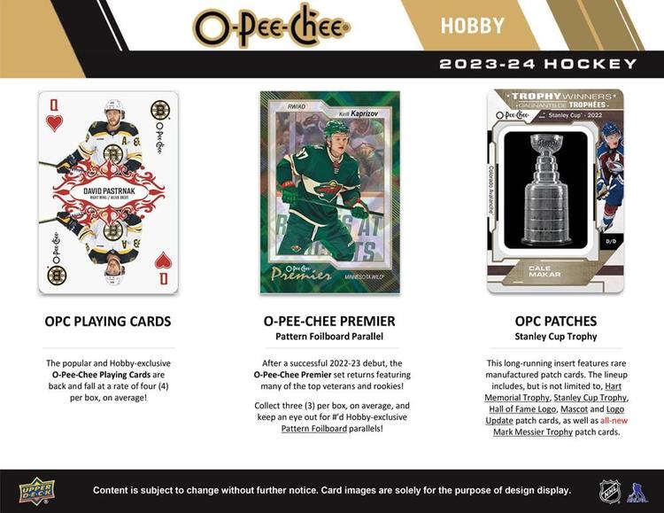 Upper Deck - Hobby Booster - 2023-24 O-Pee-Chee Hockey