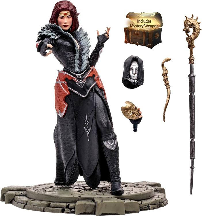 McFarlane - Figurine Statue détaillée à l'échelle 1:12  -  Diablo IV  -  Epic Ice Blades Sorceress